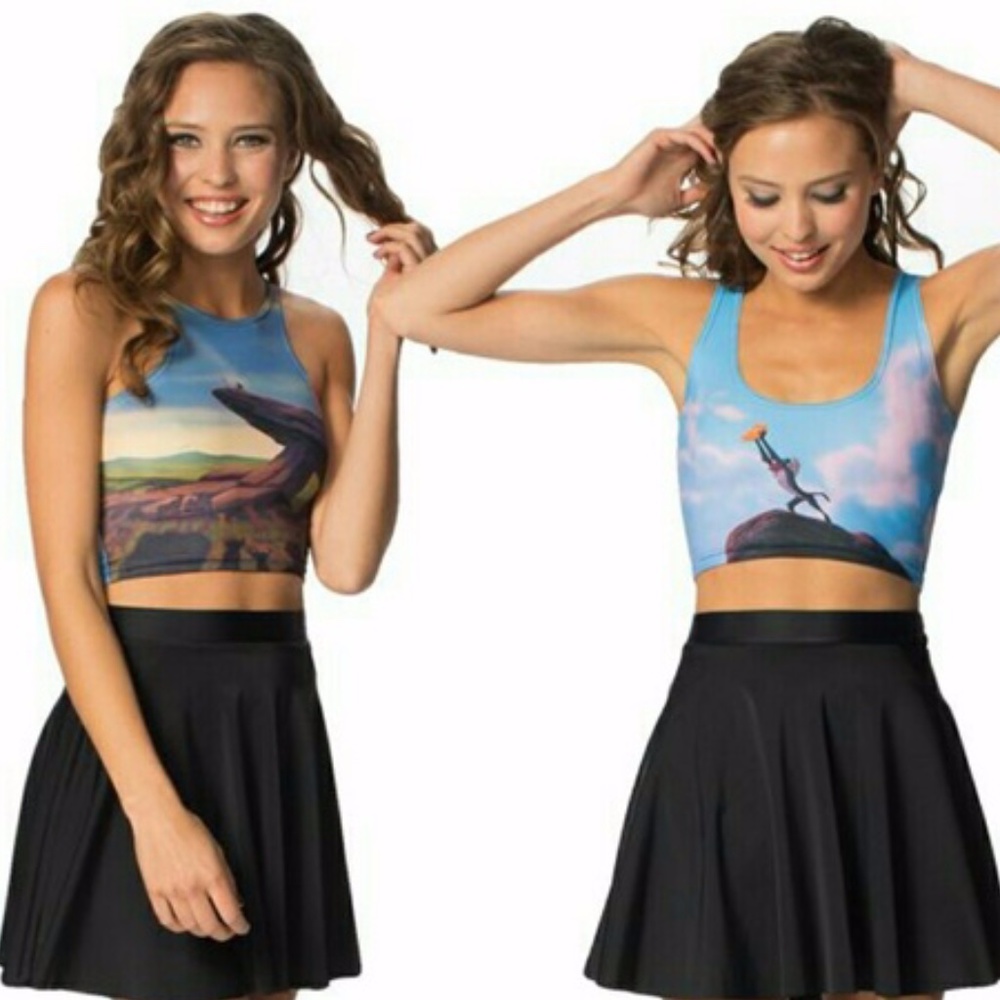 Blackmilk Disney The Lion King Reversible Crop M